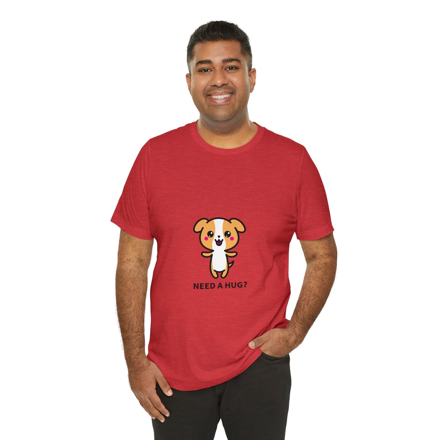 Need a Hug? Unisex Jersey Short Sleeve Tee - Pet Lovers