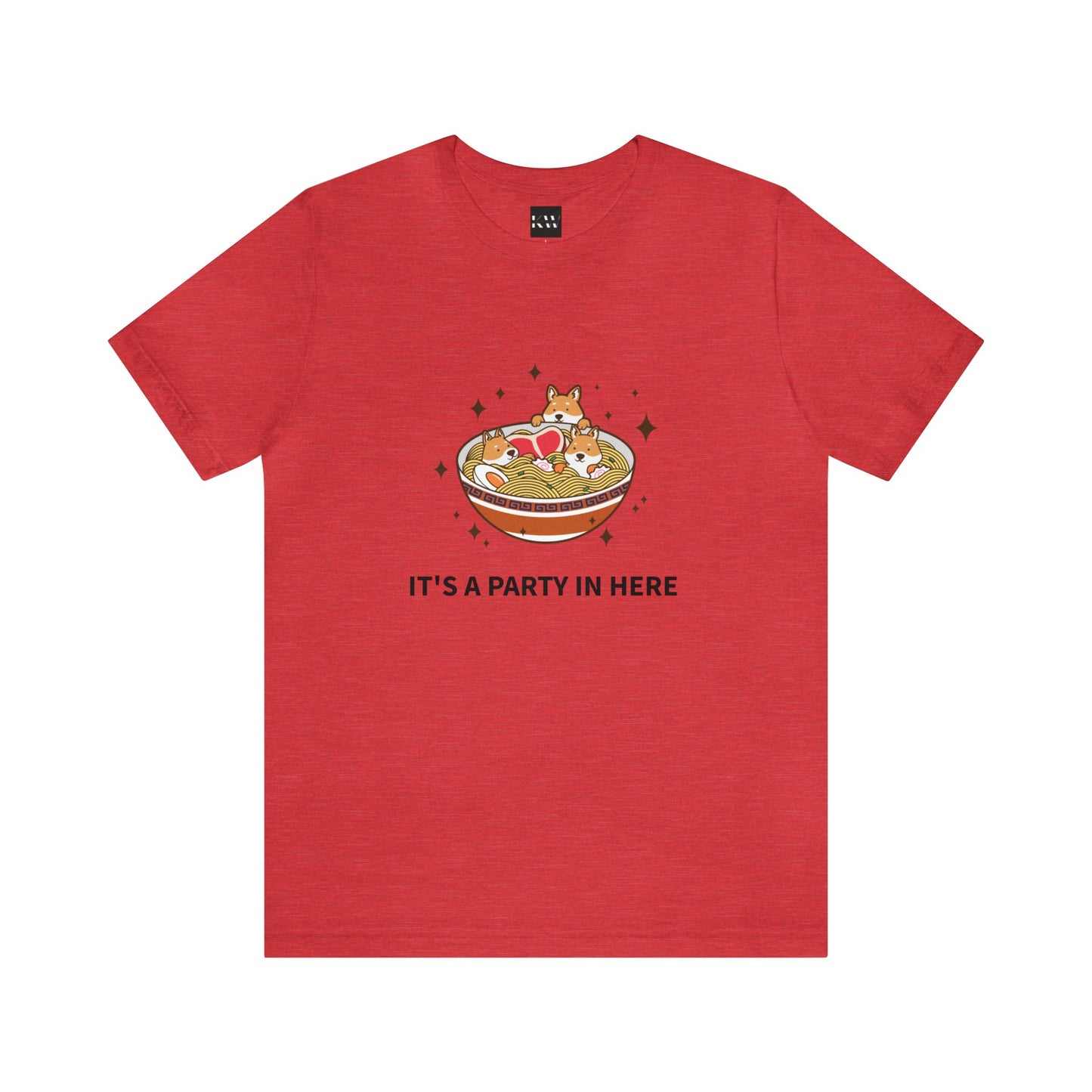It's a Party in Here Unisex Jersey Short Sleeve Tee - Pet Lovers