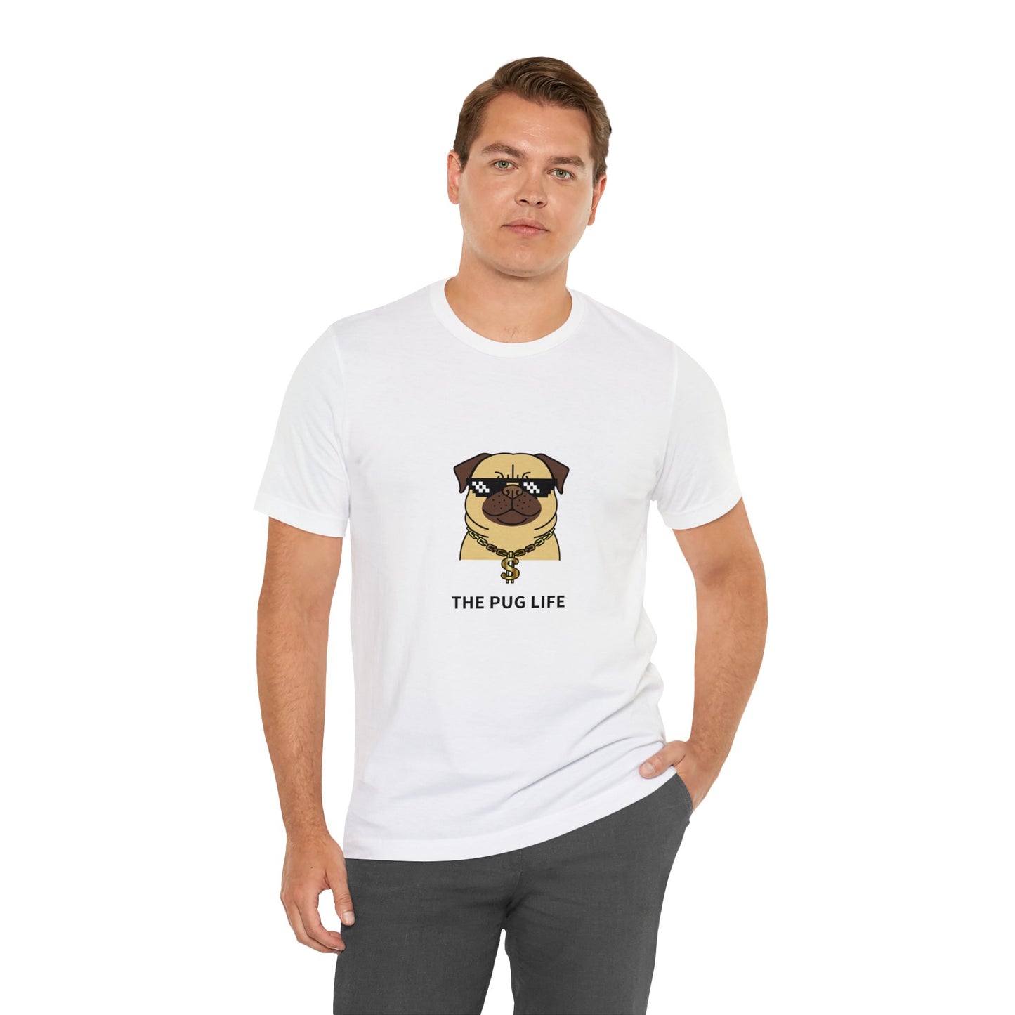 The Pug Life Unisex Jersey Short Sleeve Tee - Pet Lovers
