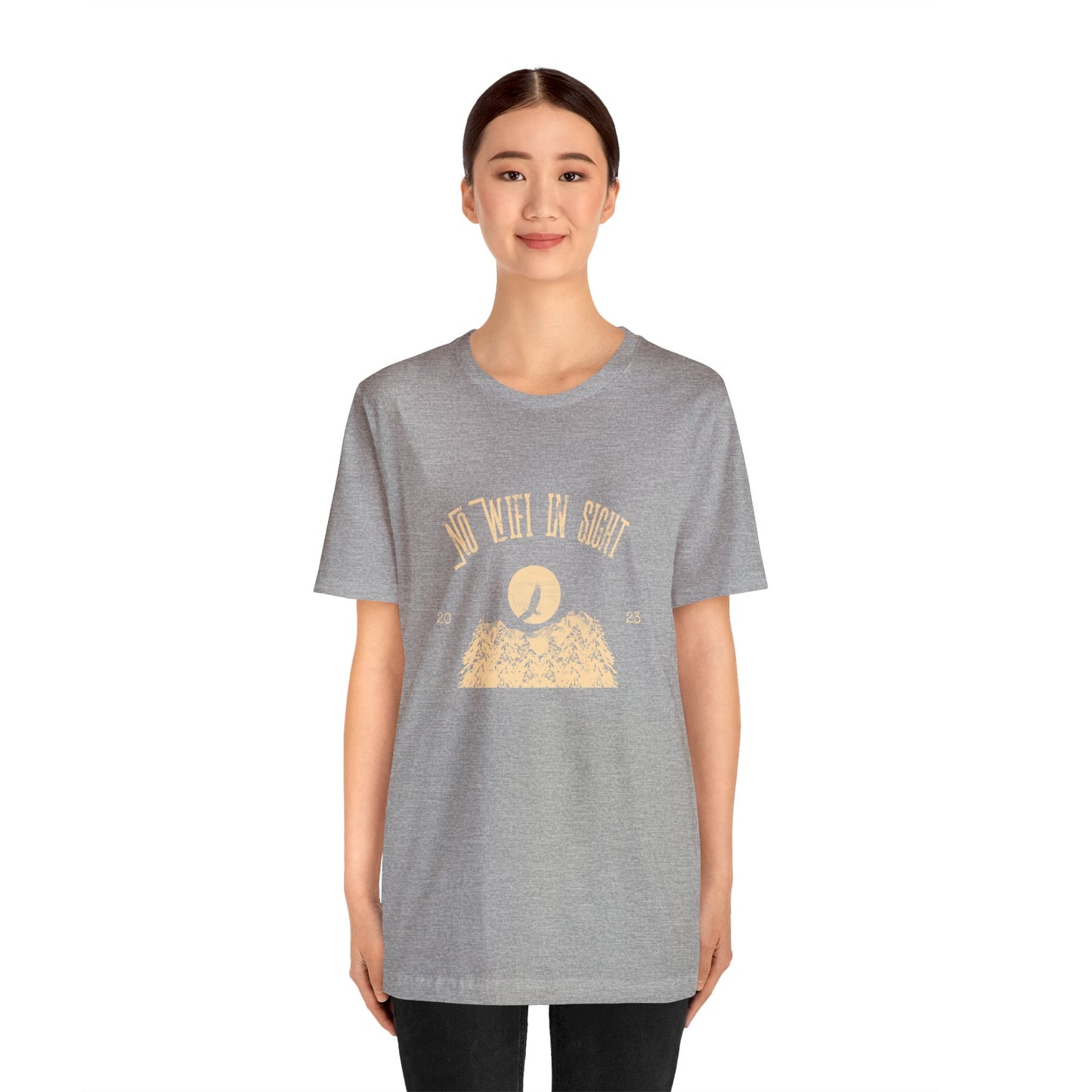 No Wifi In Sight Unisex Jersey Short Sleeve Tee - Gamers Den