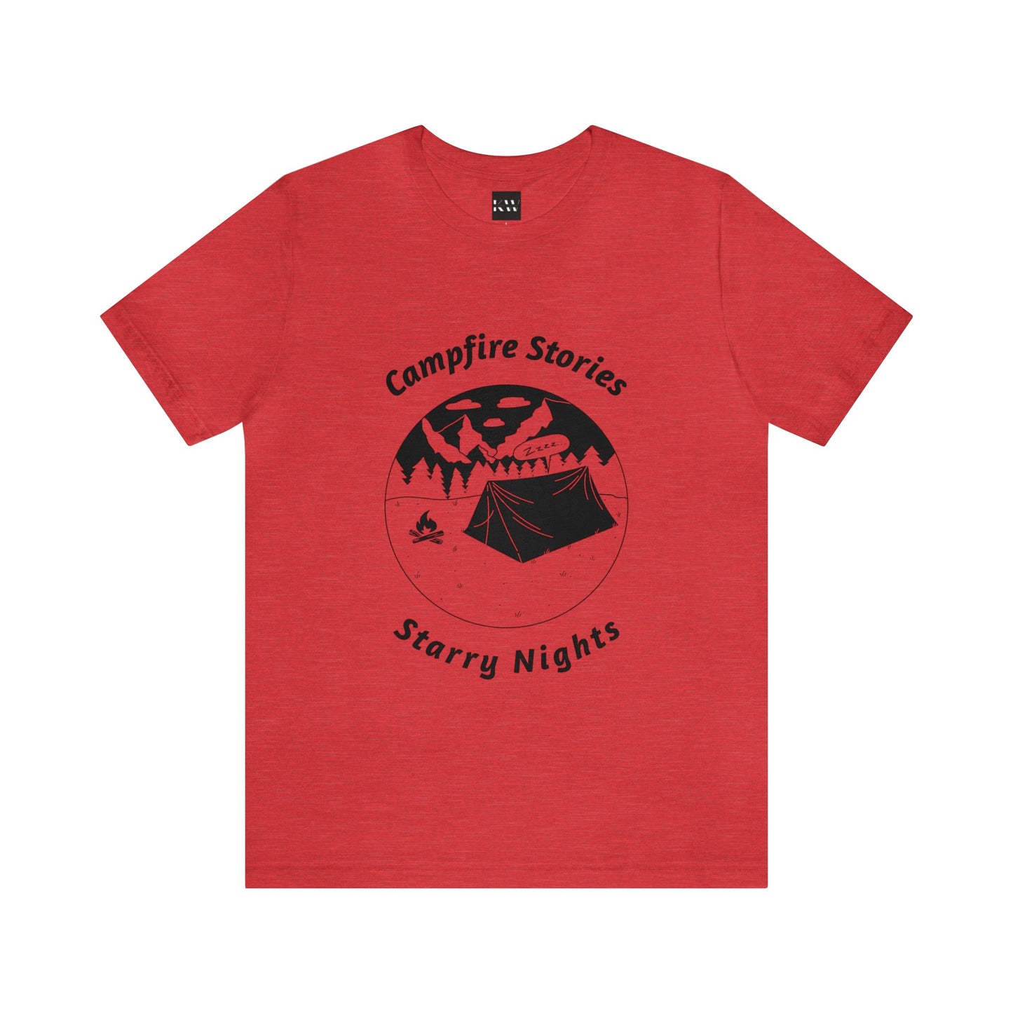 Campfire Stories, Starry Nights Unisex Jersey Short Sleeve Tee - Gamers Den