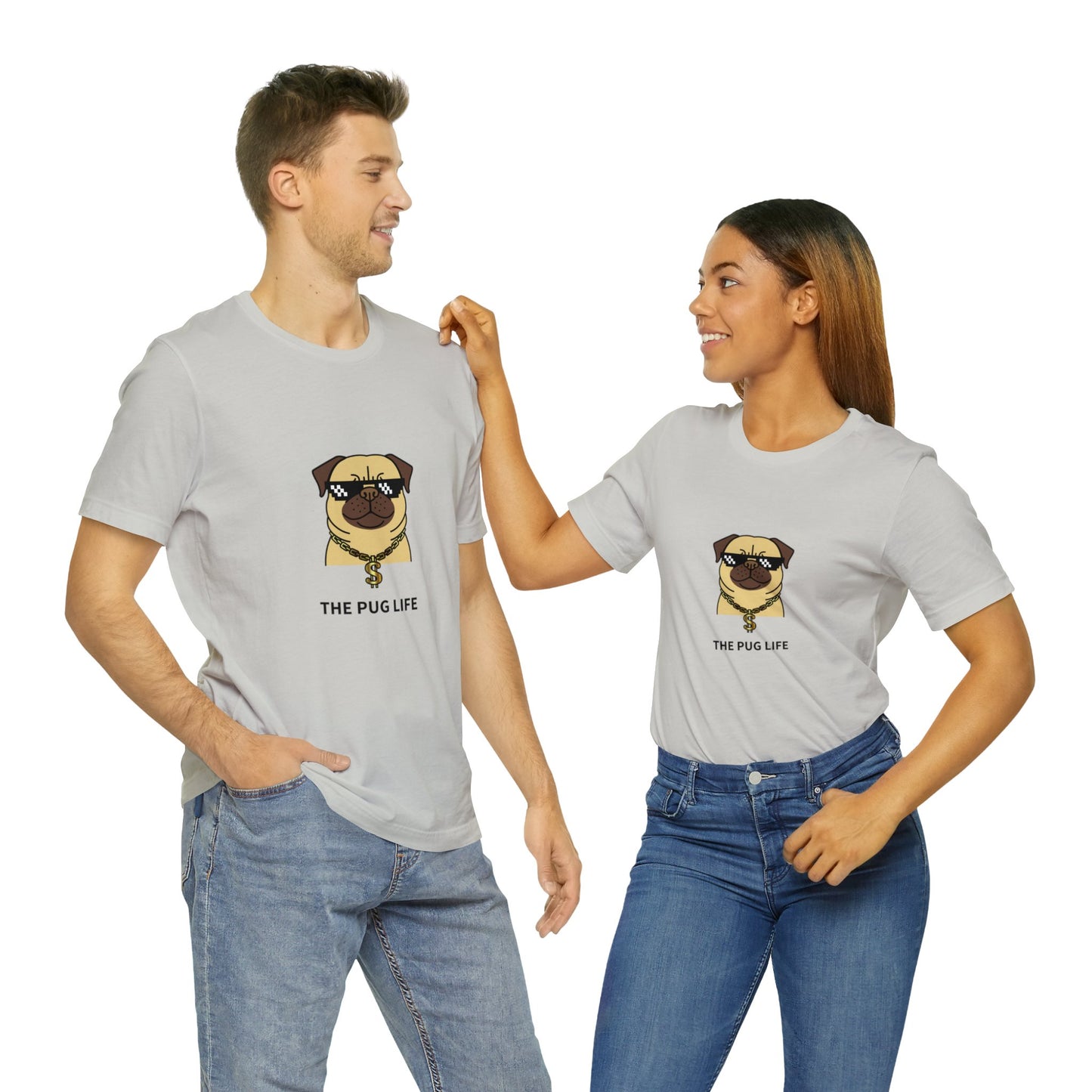 The Pug Life Unisex Jersey Short Sleeve Tee - Pet Lovers