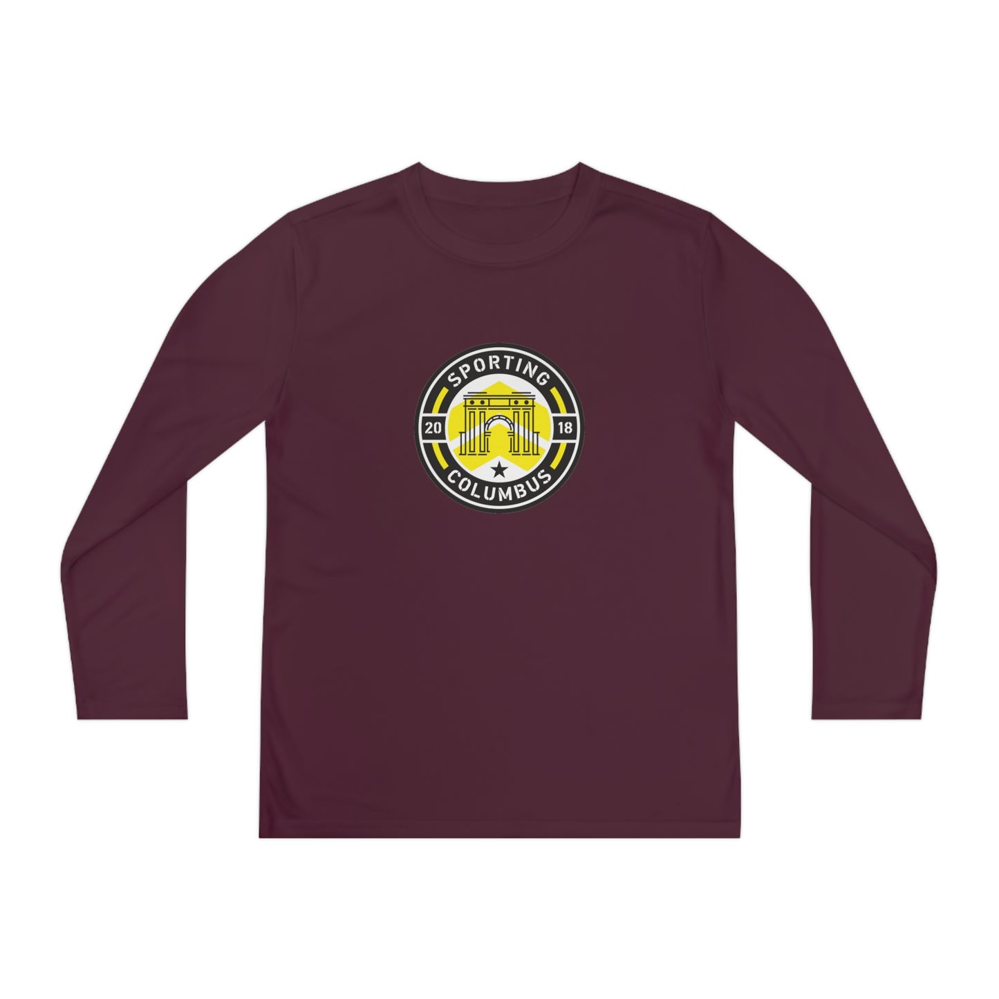 Sporting Columbus Youth Long Sleeve Competitor Tee