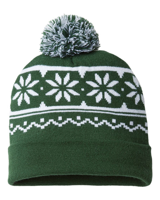 CAP AMERICA - USA-Made Snowflake Beanie