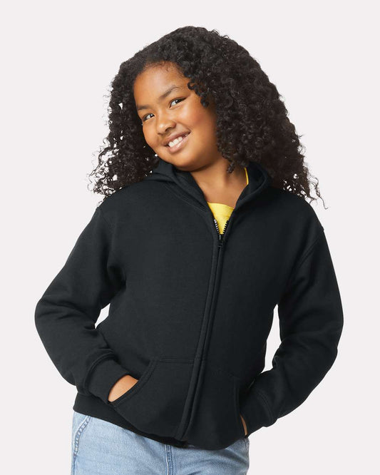 Gildan - Heavy Blend™ Youth Full-Zip Hooded Sweatshirt