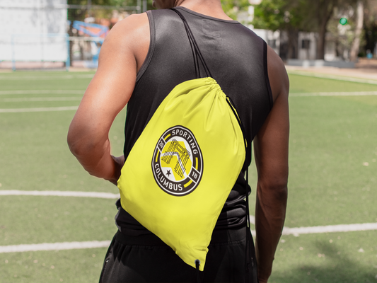 Sporting Columbus Drawstring Bag