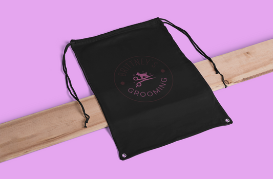 Brittney's Grooming Drawstring Bag
