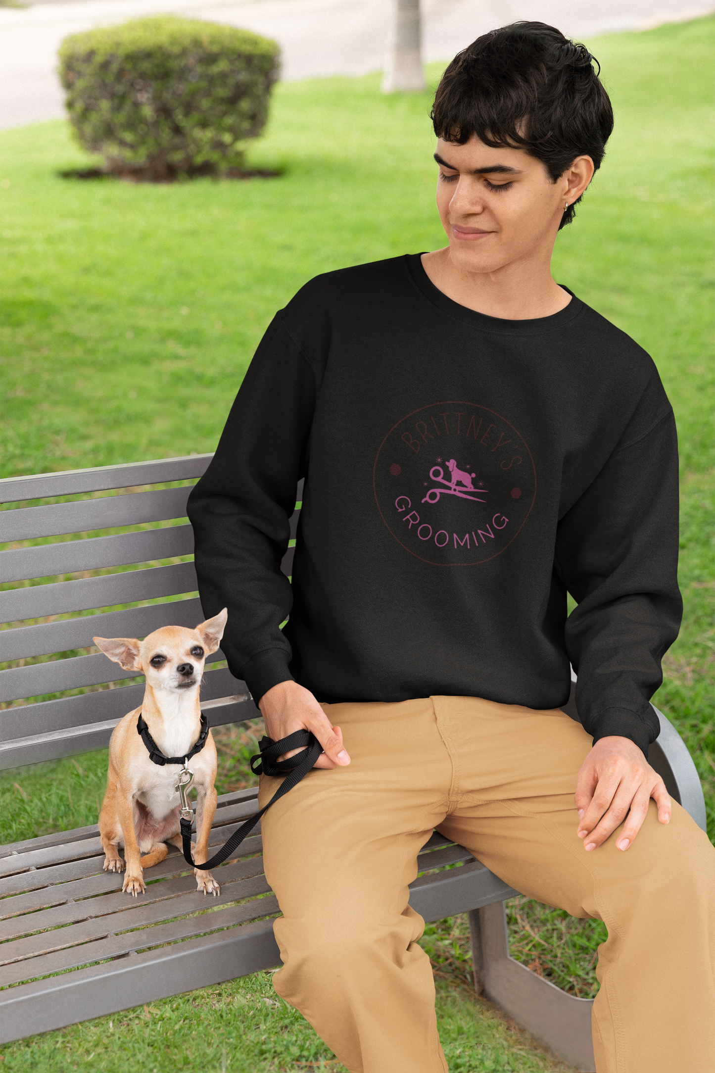 Brittney's Grooming Lightweight Sweatshirt
