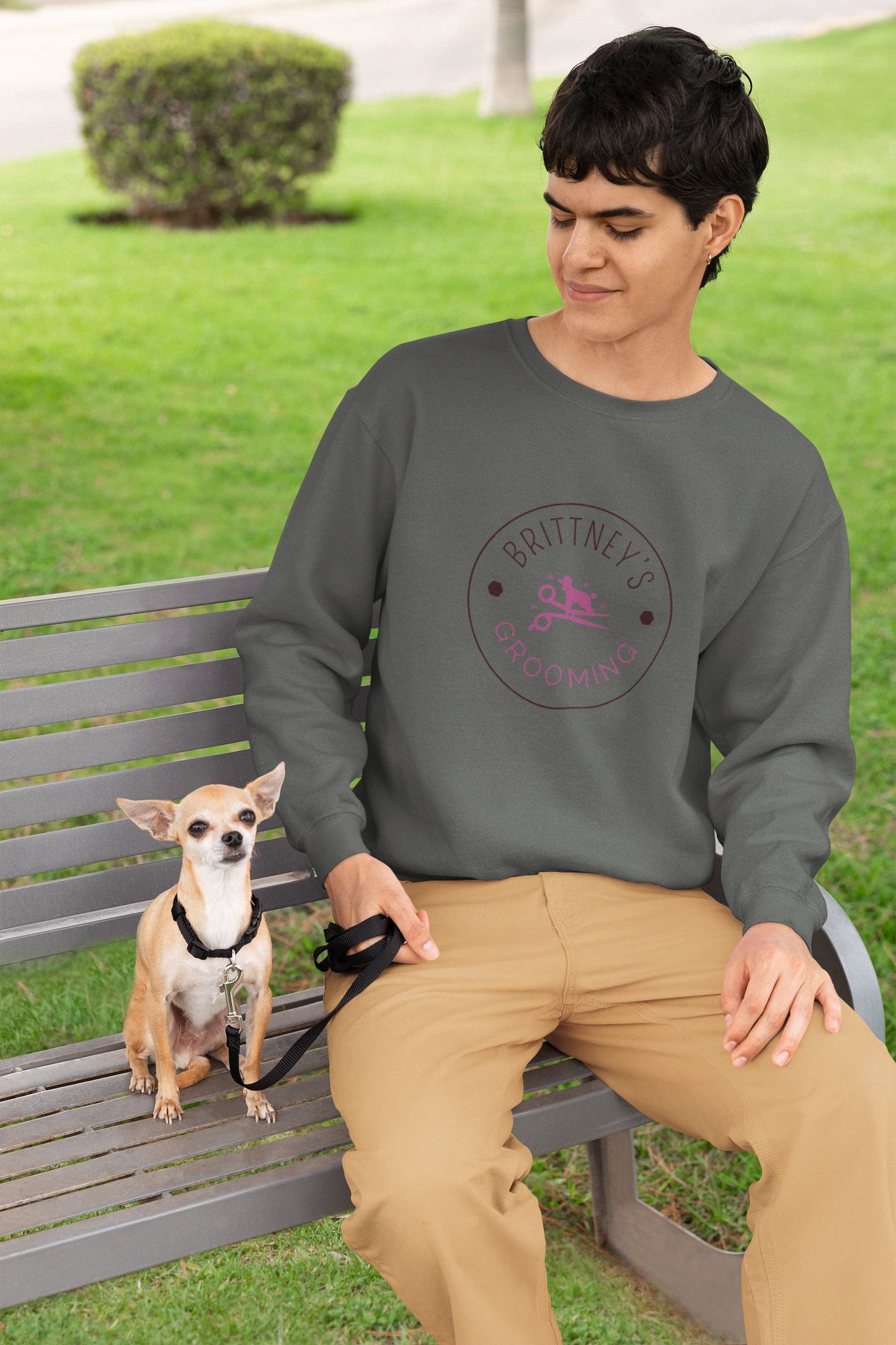 Brittney's Grooming Lightweight Sweatshirt