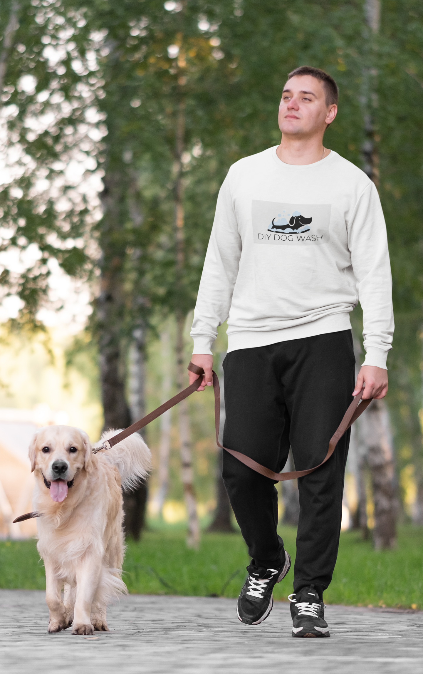 DIY Dog Wash Lightweight Sweatshirt
