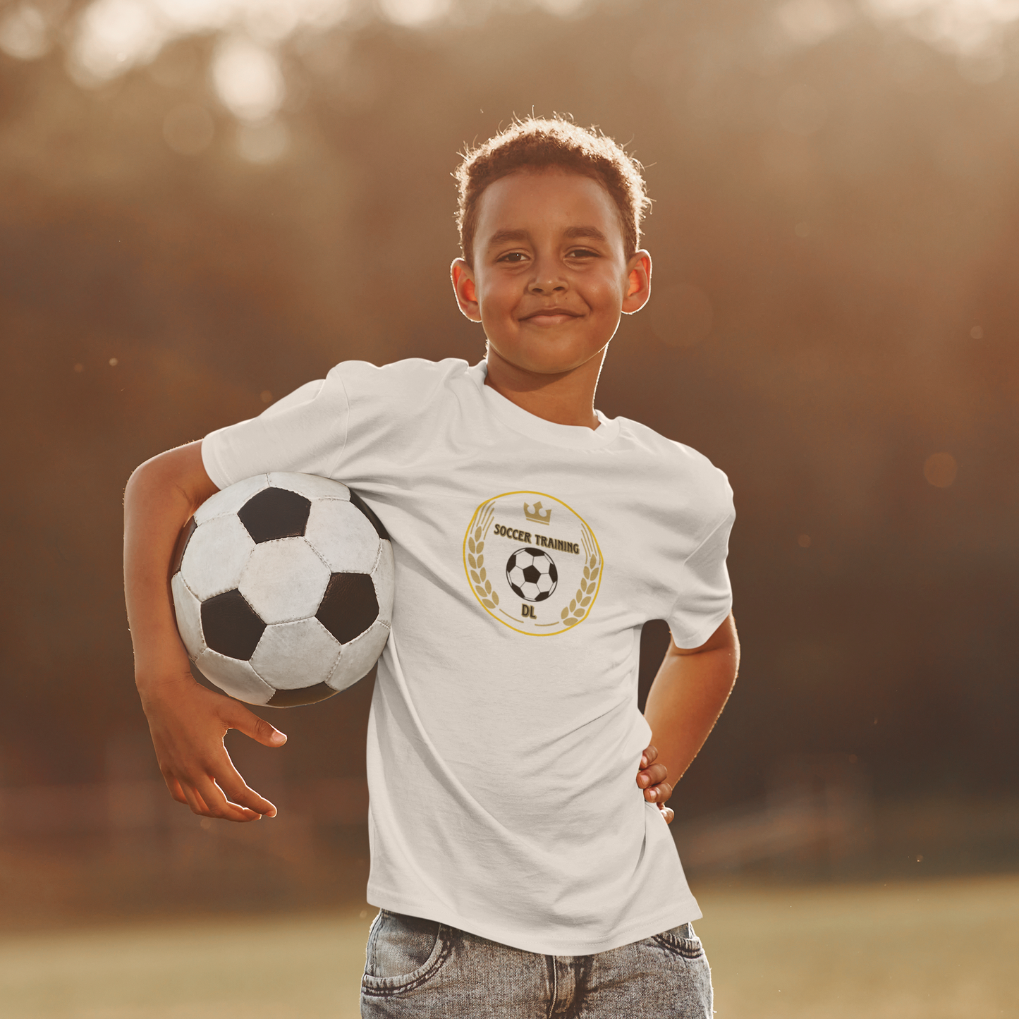 DL Soccer Training Youth Performance T-Shirt