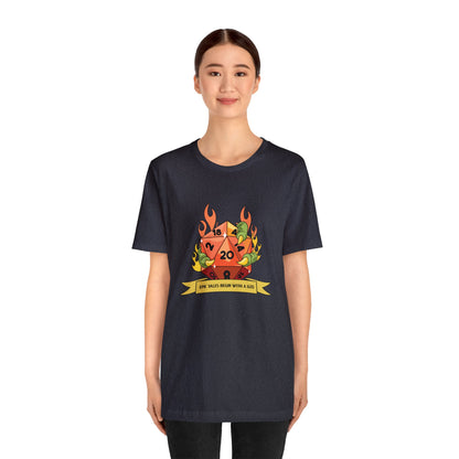 dungeons and dragons shirt D20