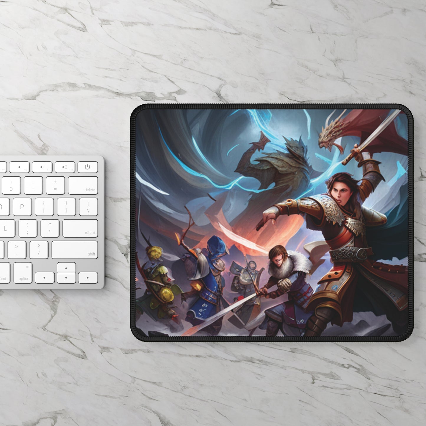 Dungeons and Dragons Themed Gaming Mouse Pad