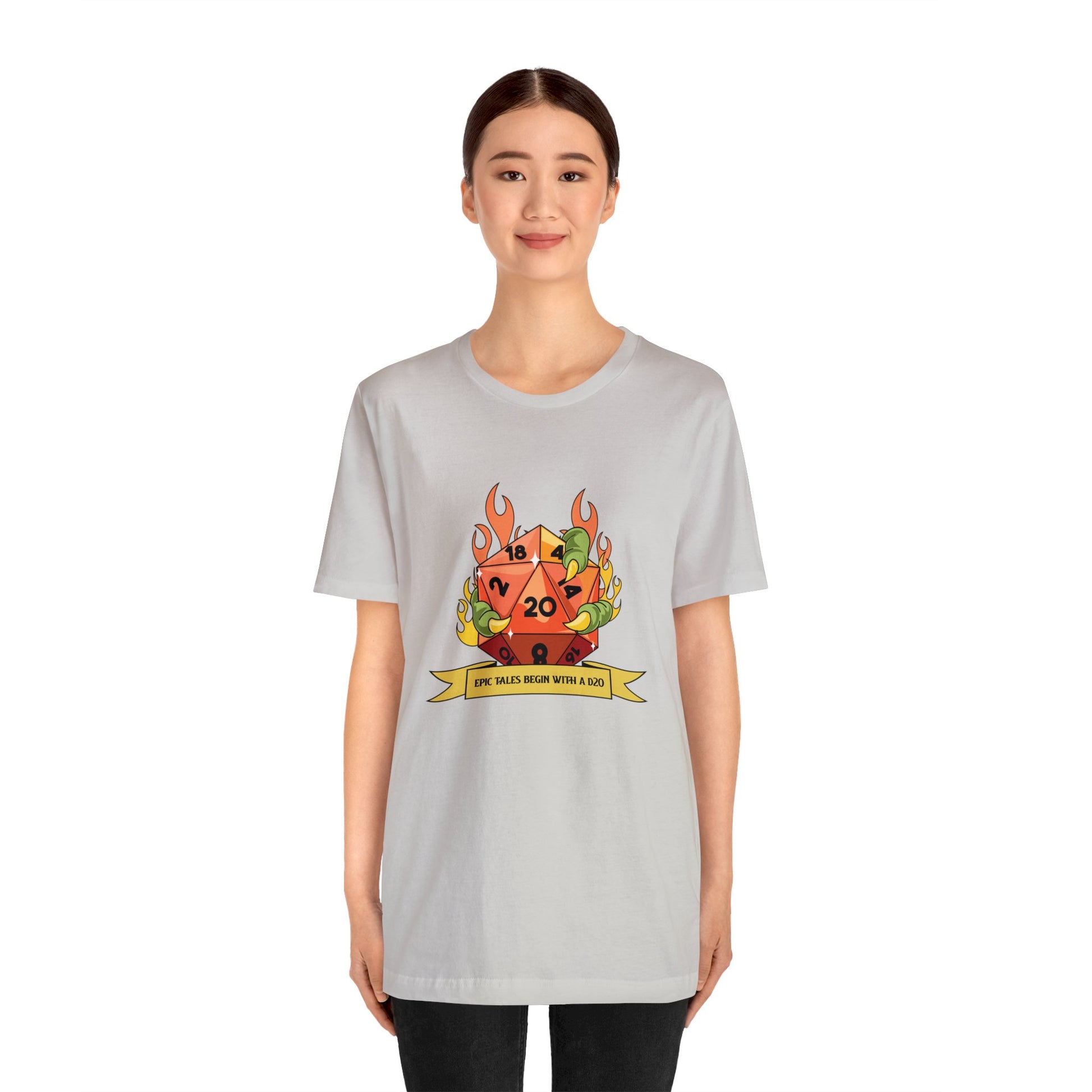 dungeons and dragons shirt D20