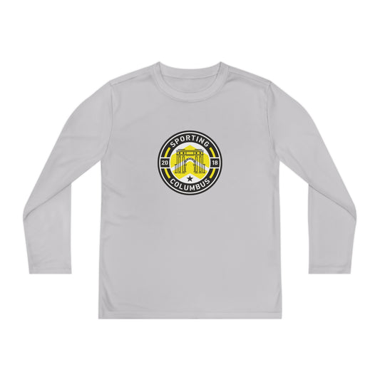 Sporting Columbus Youth Long Sleeve Competitor Tee