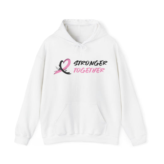 Stronger Together Cancer Awareness Unisex Heavy Blend™ Hooded Sweatshirt - KW Shirts for a Cause