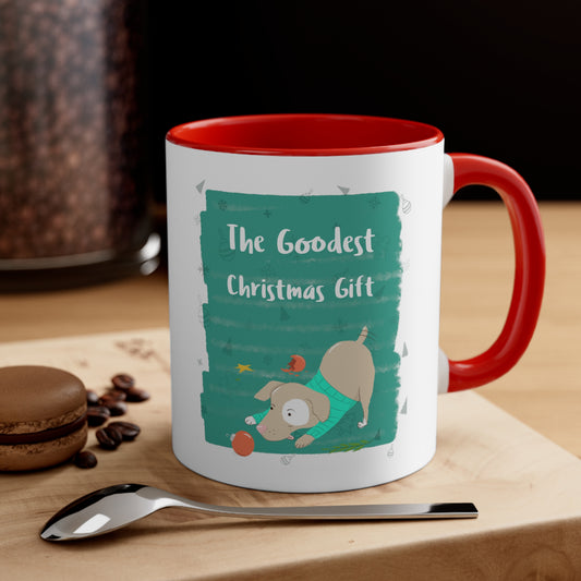 The Goodest Christmas Gift Accent Coffee Mug, 11oz - Christmas Mug