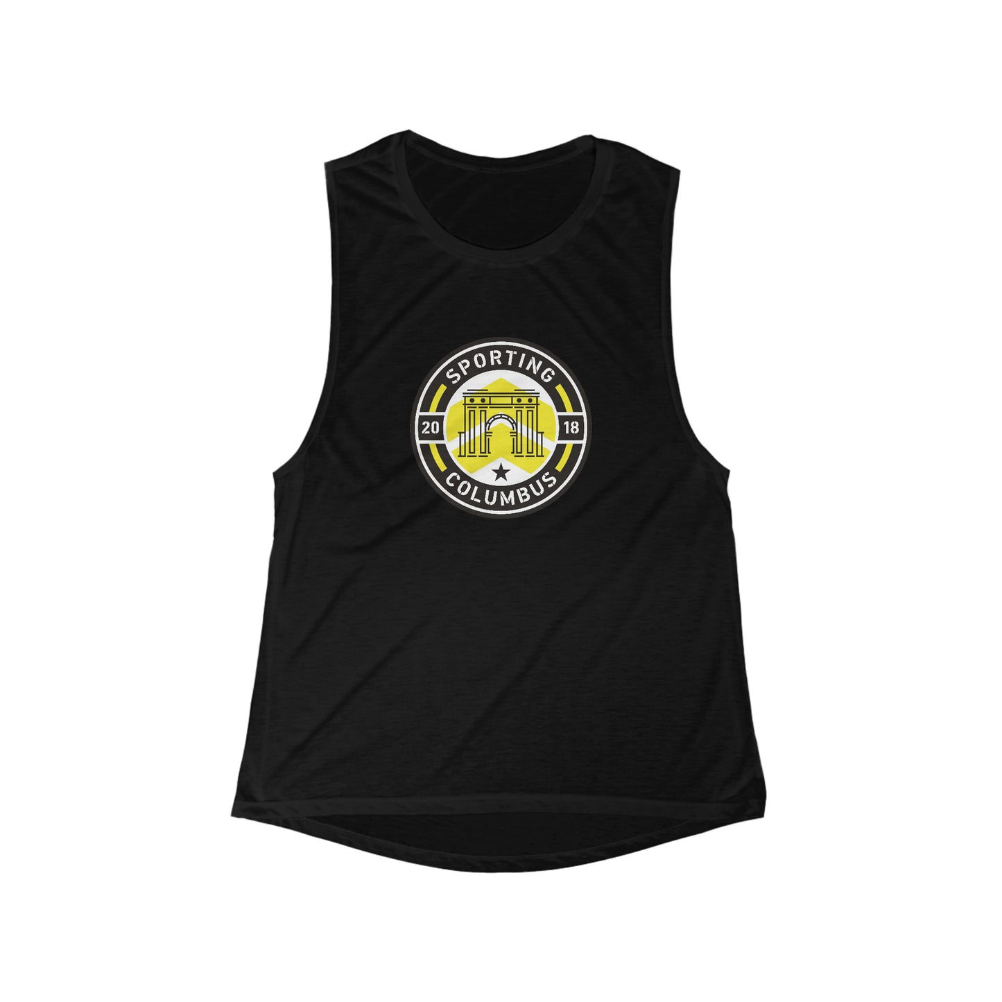 Sporting Columbus Women's Flowy Scoop Muscle Tank