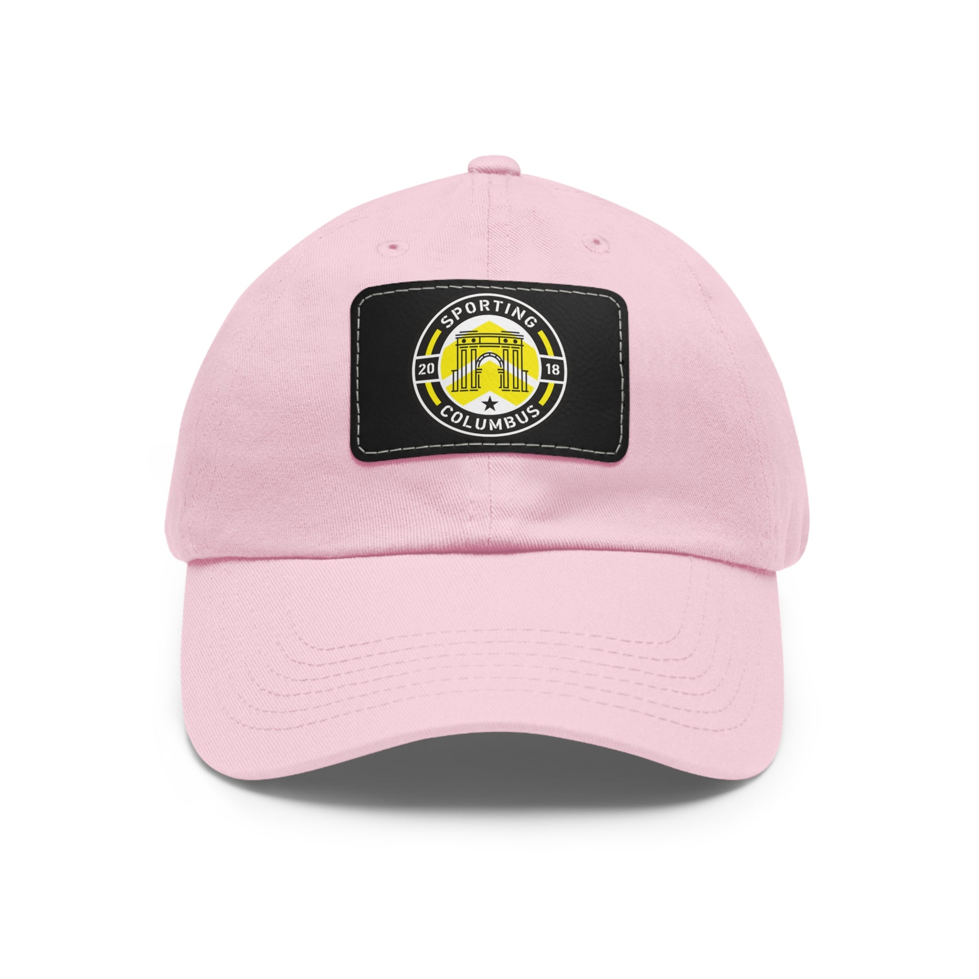 Sporting Columbus Hat with Leather Patch (Rectangle)