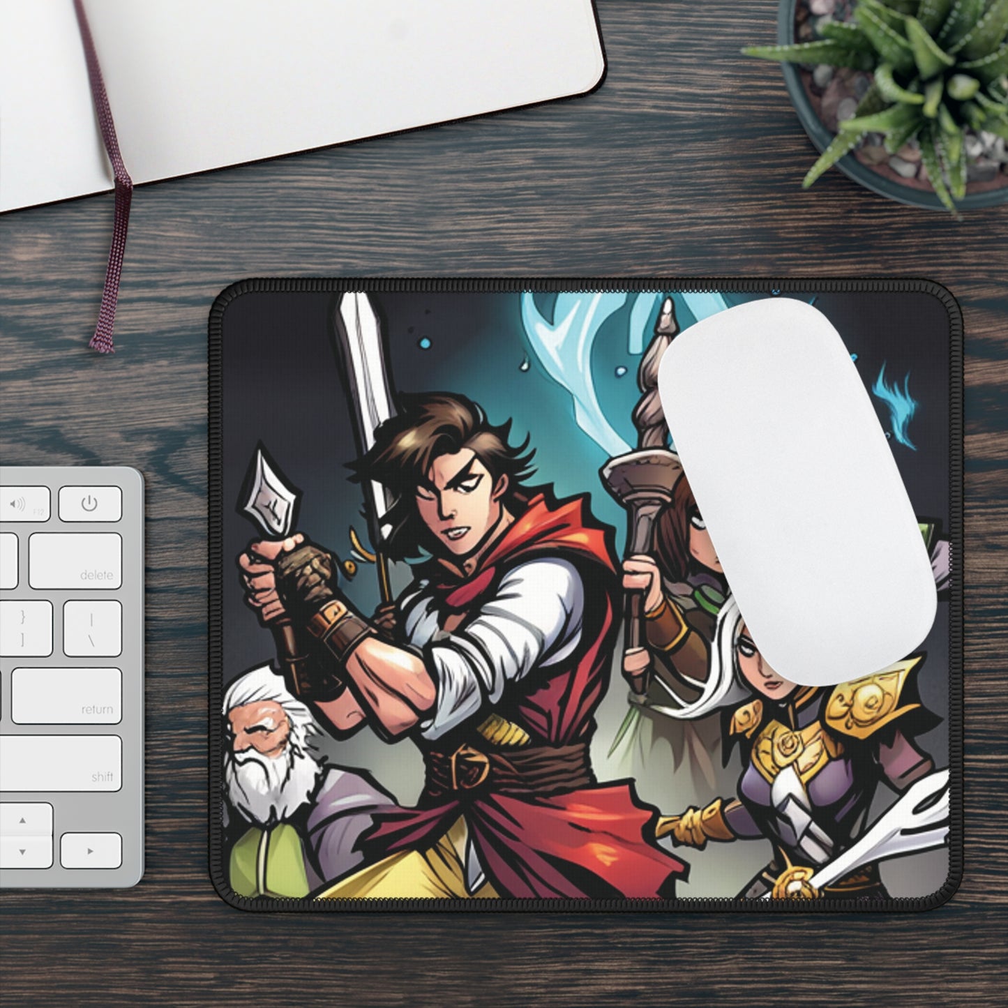 Dungeons and Dragons Themed Gaming Mouse Pad