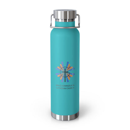 Copper Vacuum Insulated Bottle, 22oz