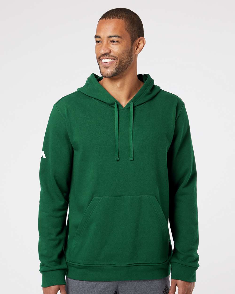 Adidas - Fleece Hooded Sweatshirt