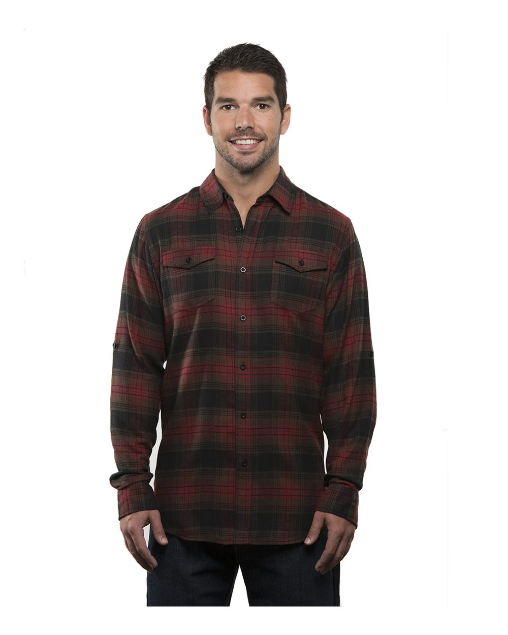 Burnside - Yarn-Dyed Long Sleeve Flannel Shirt