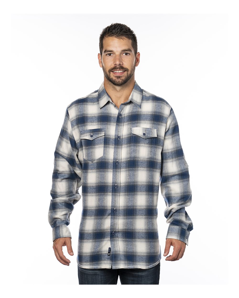 Burnside - Yarn-Dyed Long Sleeve Flannel Shirt