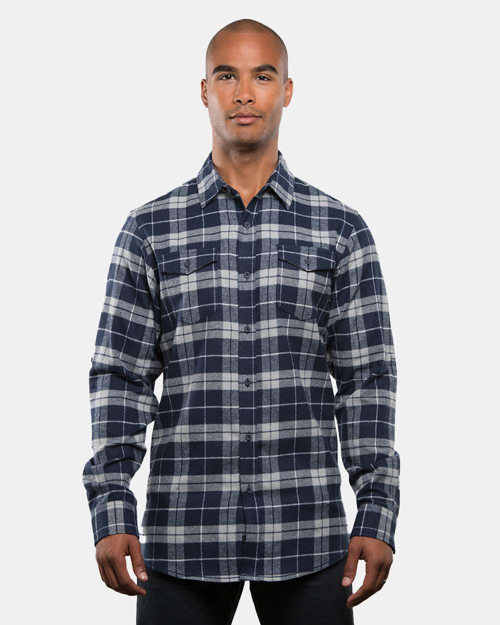 Burnside - Yarn-Dyed Long Sleeve Flannel Shirt