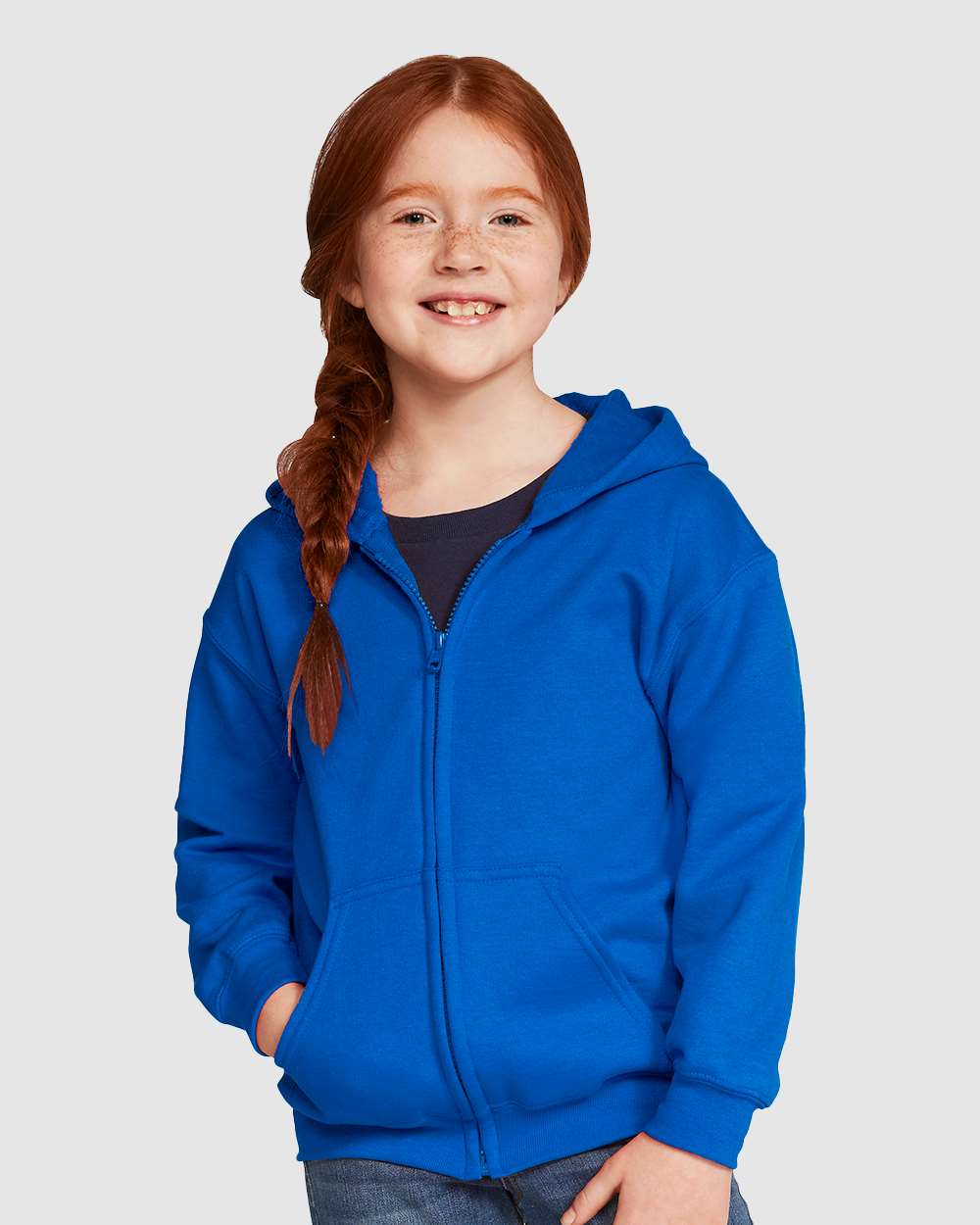 Gildan - Heavy Blend™ Youth Full-Zip Hooded Sweatshirt