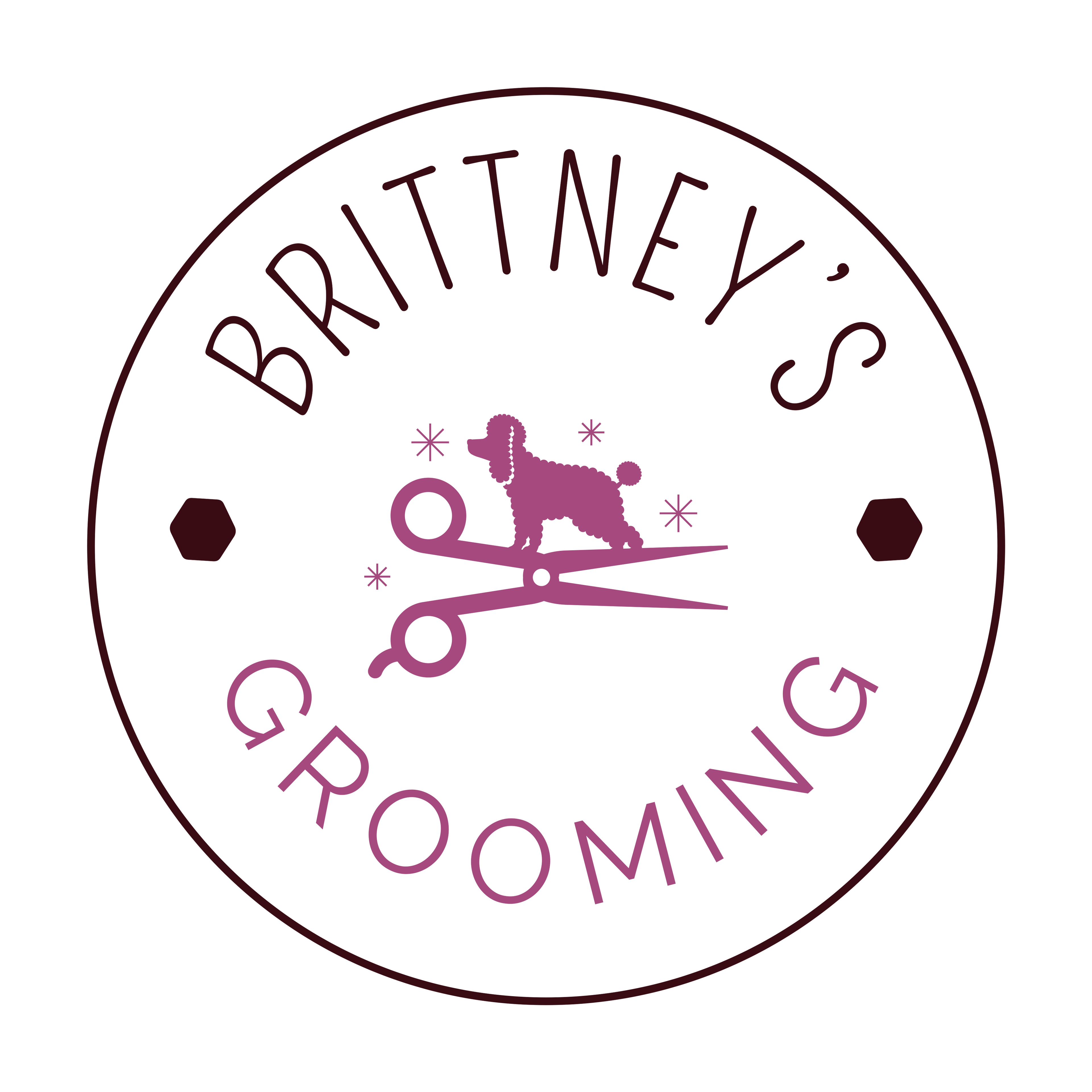 Brittney's Grooming logo